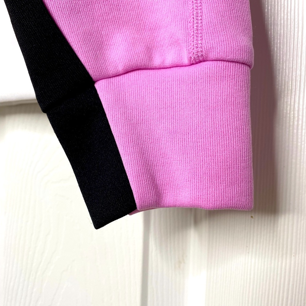 DKNY Sport Woman’s Colorblock Pullover Quarter Zip Sweatshirt - Picture 4 of 8